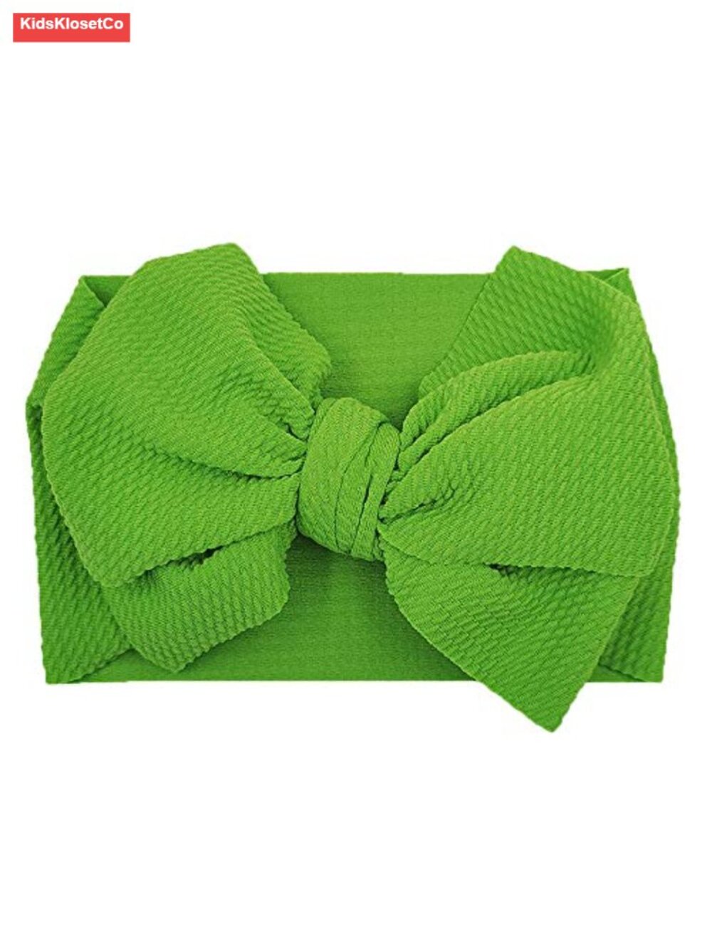 10-Pack Oversized Large Bow Headbands, Elastic Nylon Hair Wraps for Baby Girls - Picture 6 of 6